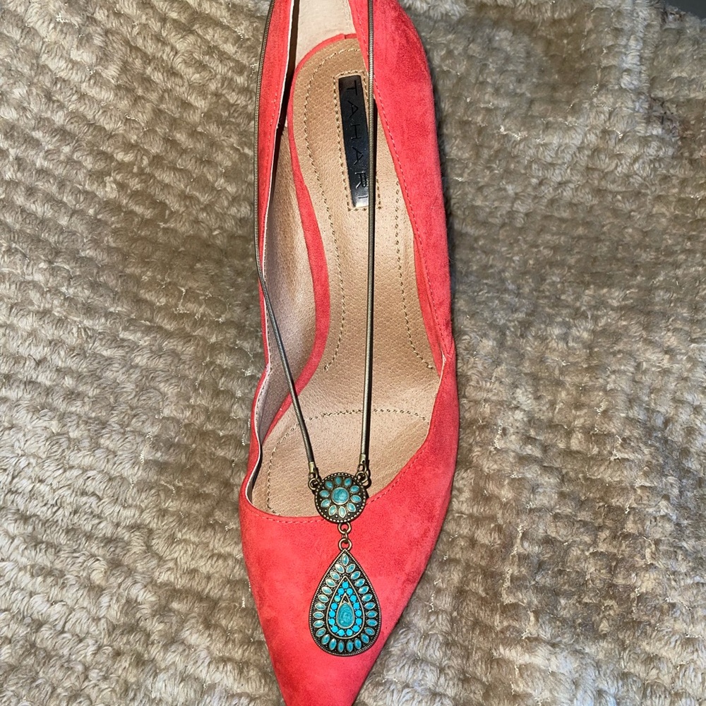 Turquoise Teardrop Necklace